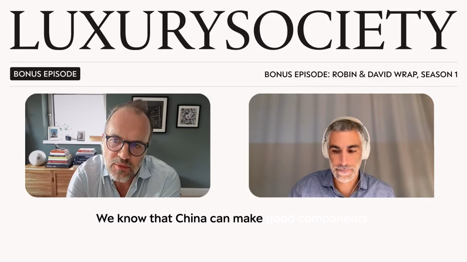 Luxury Society Podcast Season 1 Bonus Episode