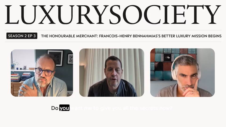 Luxury Society Podcast Season 2 Ep 3