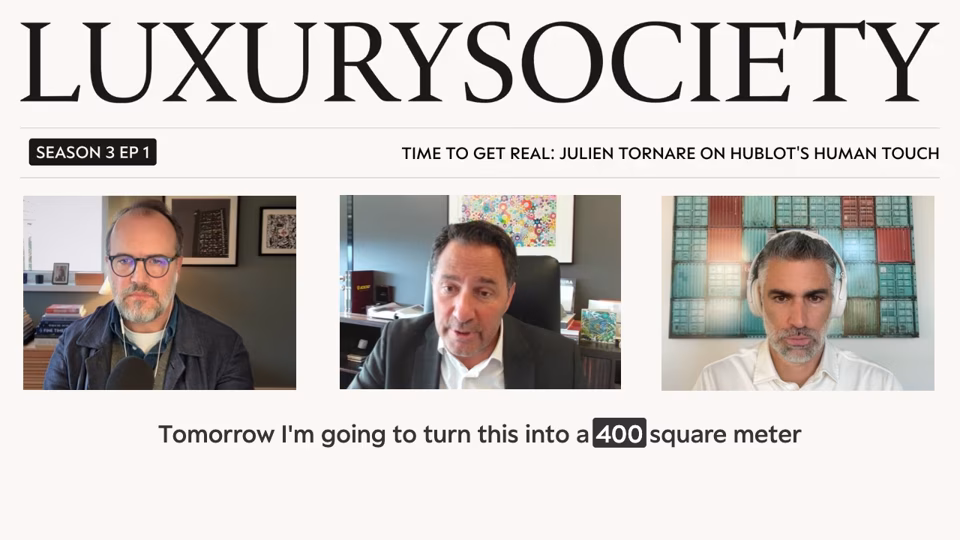 Luxury Society Podcast Season 3 Ep 1