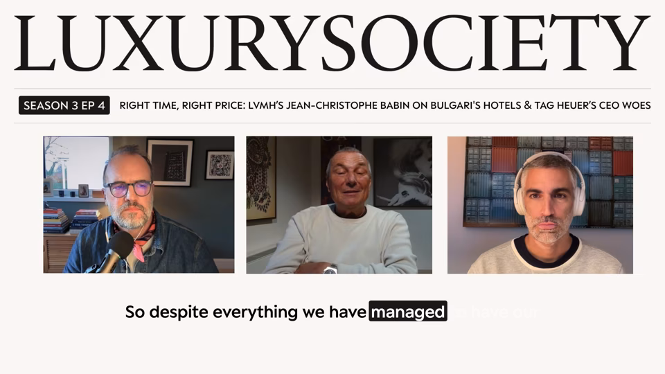 Luxury Society Podcast Season 3 Ep 4